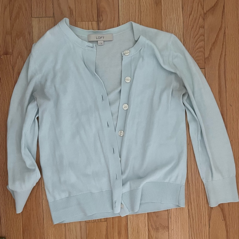 Loft Button Up Cardigan